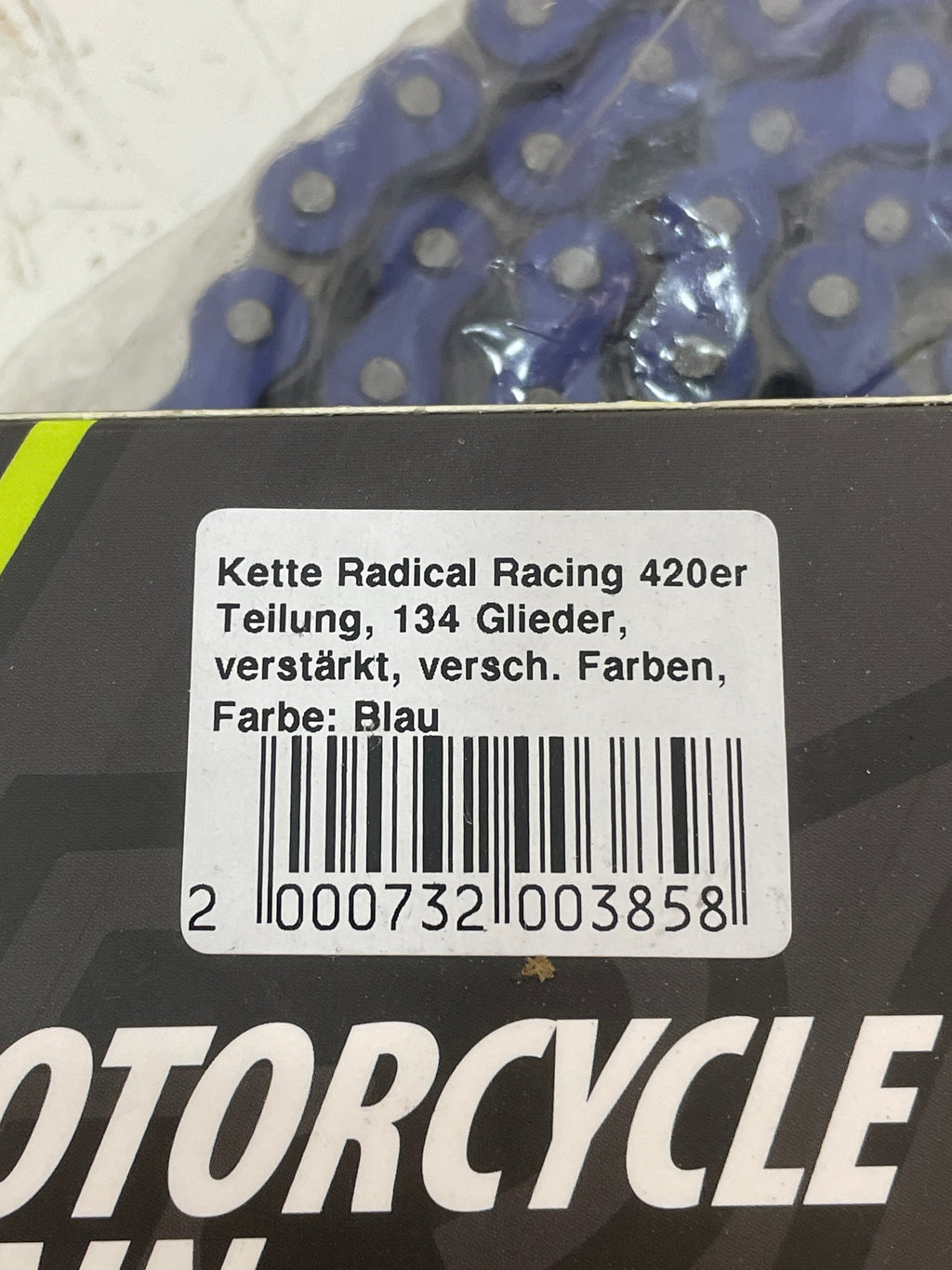 Radical Kette Verstärkt           420er Teilung 134 Glieder NEU